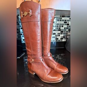 Tory Burch Tall Leather Riding Boots
